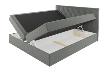Jitendera Sängpaket Kontinentalsäng 180x200 cm med Förvaring - Röd - Möbler - Säng - Komplett sängpaket