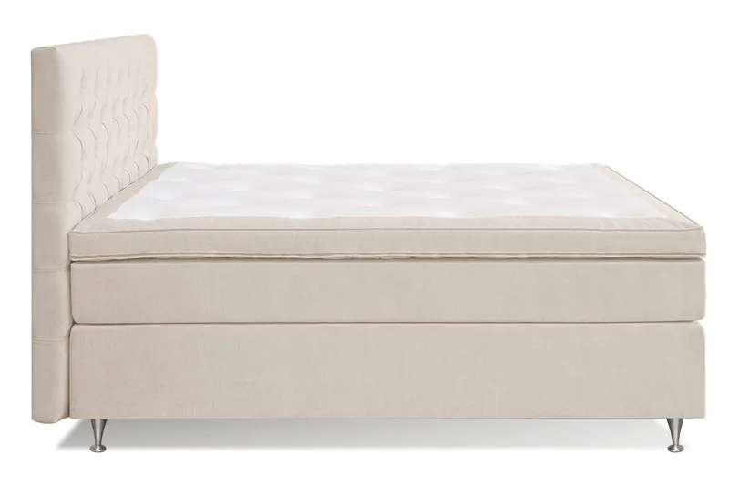 Joluma Sängpaket Fast 160x200 cm - Beige / Ljus - Möbler - Säng - Komplett sängpaket