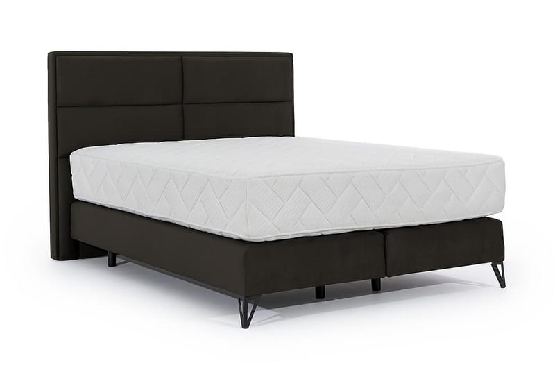 Kasyap Sängpaket Ramsäng 140x200 cm - Brun - Möbler - Säng - Komplett sängpaket