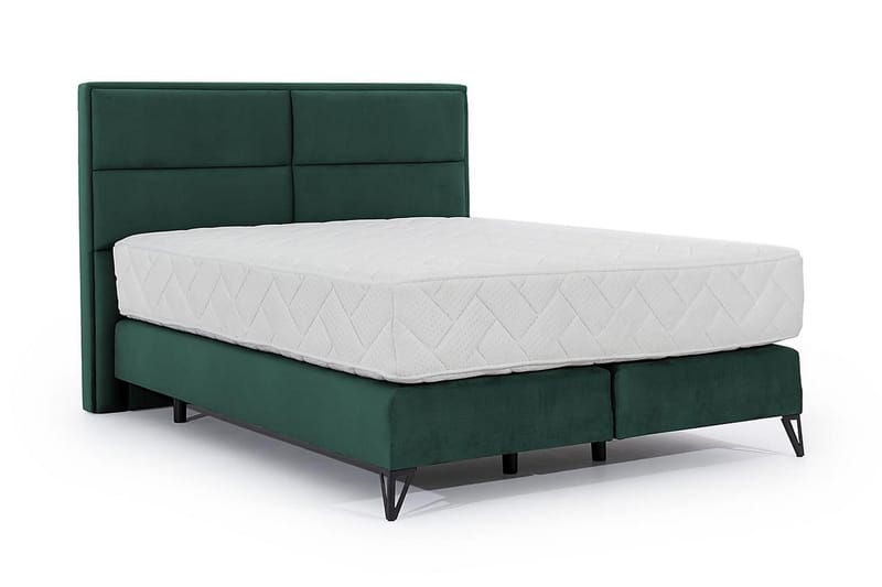 Kasyap Sängpaket Ramsäng 140x200 cm - Grön - Möbler - Säng - Komplett sängpaket