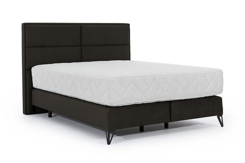 Kasyap Sängpaket Ramsäng 180x200 cm - Brun - Möbler - Säng - Komplett sängpaket
