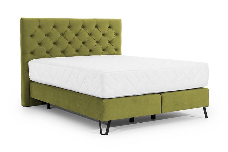 Katsumi Sängpaket Ramsäng 140x200 cm - Grön - Komplett sängpaket - Ramsäng