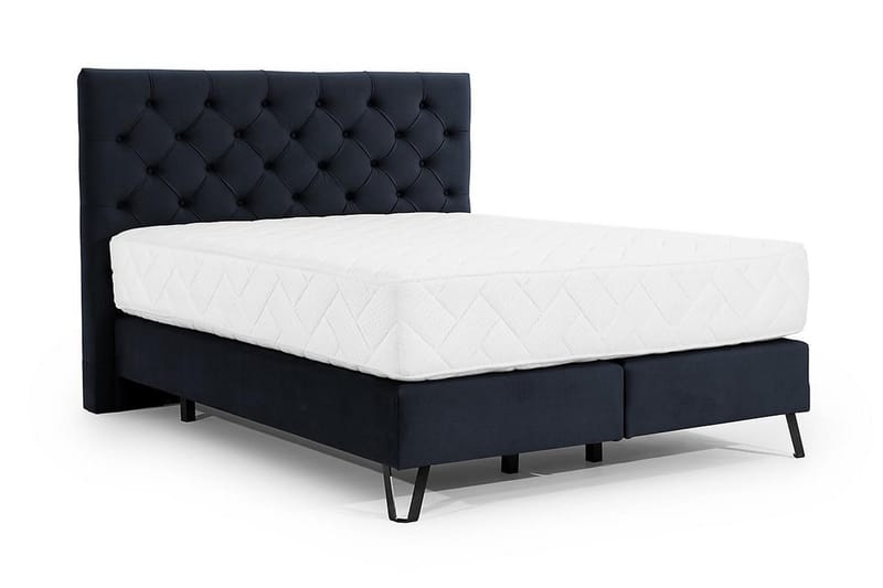 Katsumi Sängpaket Ramsäng 140x200 cm - Mörkblå - Komplett sängpaket - Ramsäng