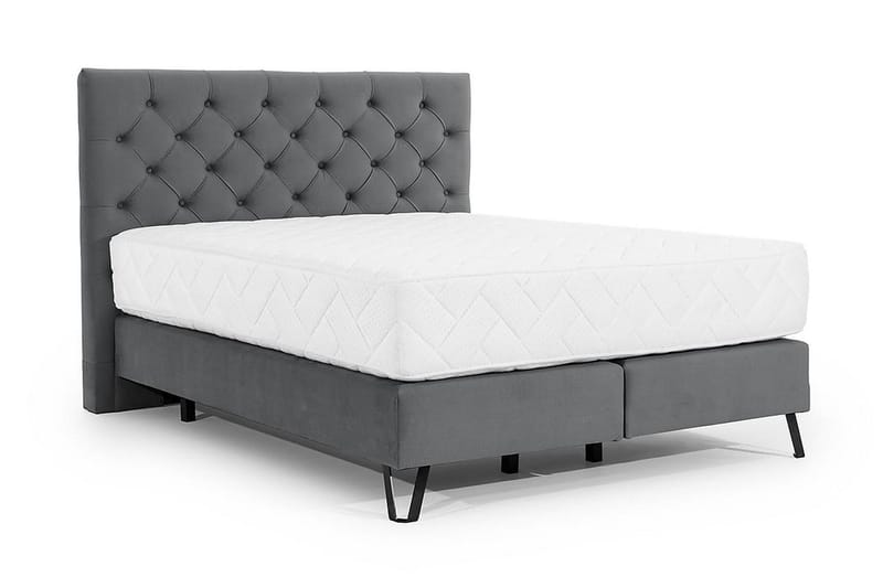 Katsumi Sängpaket Ramsäng 160x200 cm - Grå - Möbler - Säng - Komplett sängpaket