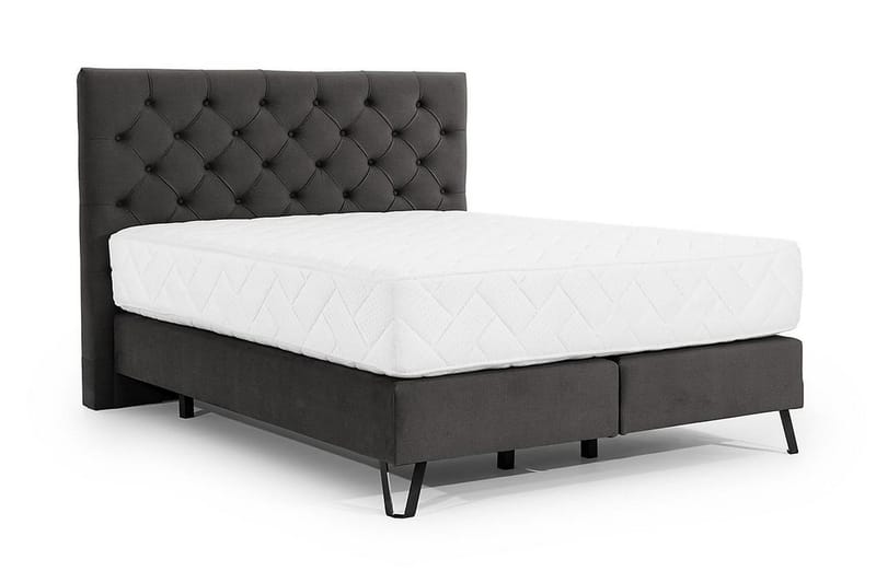 Katsumi Sängpaket Ramsäng 160x200 cm - Grå - Möbler - Säng - Komplett sängpaket