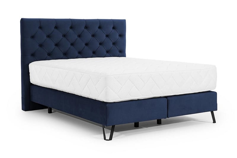 Katsumi Sängpaket Ramsäng 160x200 cm - Mörkblå - Komplett sängpaket - Ramsäng