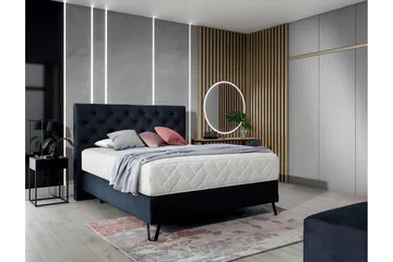Katsumi Sängpaket Ramsäng 160x200 cm - Mörkblå - Möbler - Säng - Komplett sängpaket