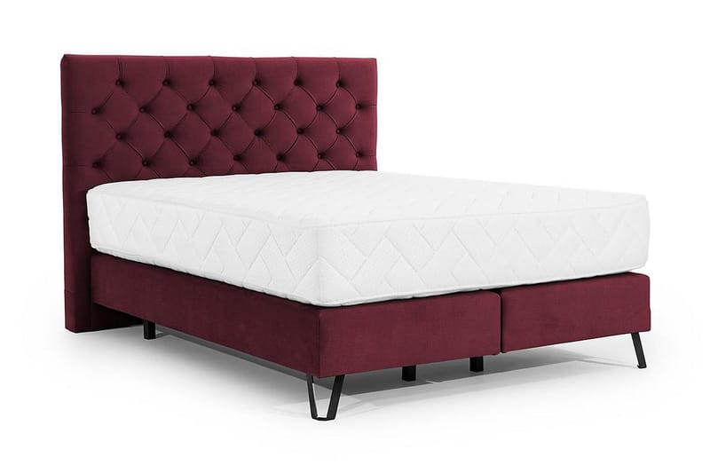 Katsumi Sängpaket Ramsäng 160x200 cm - Mörkrosa - Möbler - Säng - Komplett sängpaket