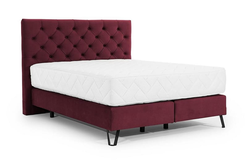 Katsumi Sängpaket Ramsäng 160x200 cm - Mörkrosa - Möbler - Säng - Komplett sängpaket
