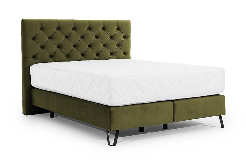 Katsumi Sängpaket Ramsäng 160x200 cm - Olivgrön - Möbler - Säng - Komplett sängpaket