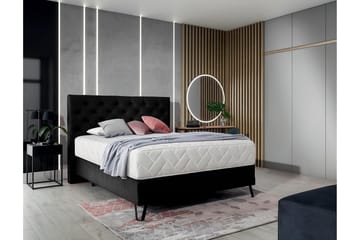 Katsumi Sängpaket Ramsäng 160x200 cm - Svart - Möbler - Säng - Komplett sängpaket