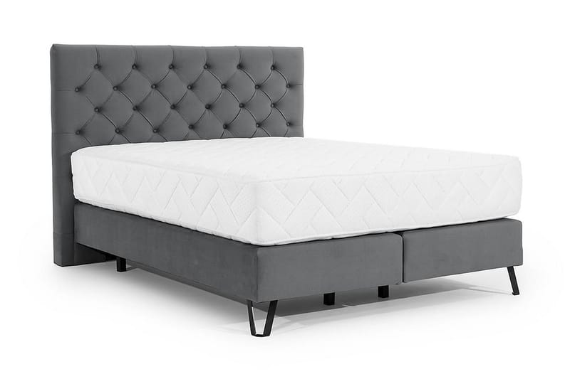 Katsumi Sängpaket Ramsäng 180x200 cm - Grå - Möbler - Säng - Komplett sängpaket
