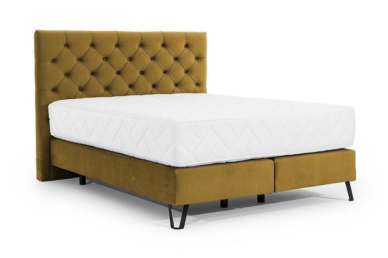 Katsumi Sängpaket Ramsäng 180x200 cm - Gul - Möbler - Säng - Komplett sängpaket