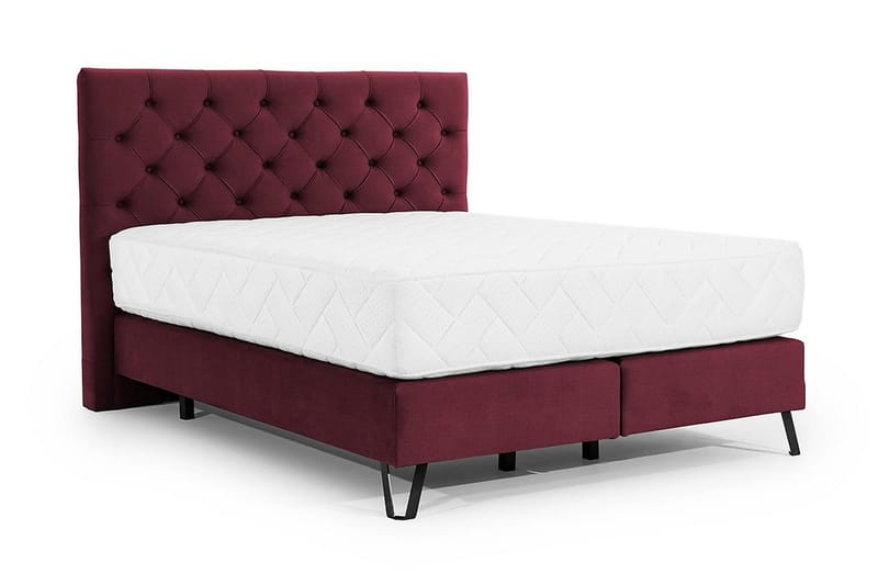Katsumi Sängpaket Ramsäng 180x200 cm - Mörkrosa - Möbler - Säng - Komplett sängpaket