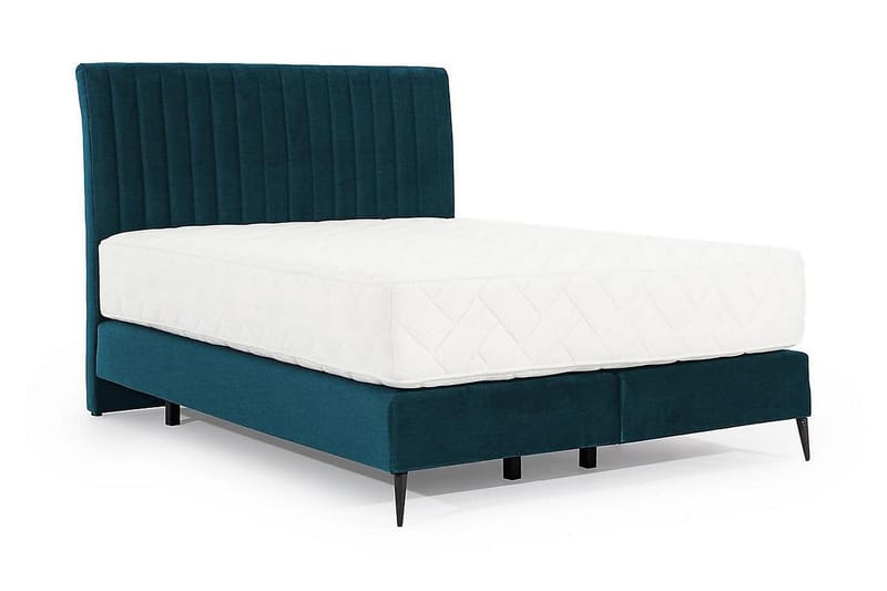Katsuo Sängpaket Ramsäng 140x200 cm - Blå - Komplett sängpaket - Ramsäng