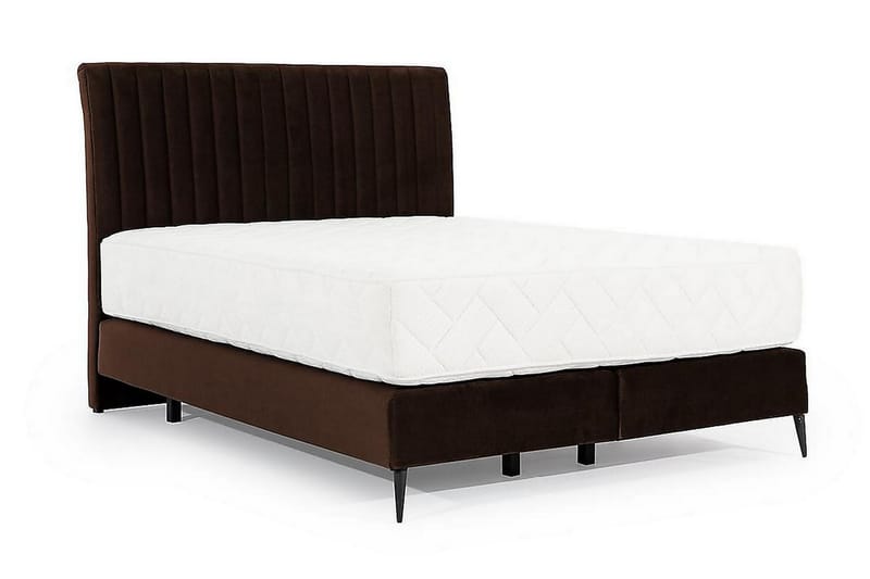 Katsuo Sängpaket Ramsäng 140x200 cm - Brun - Möbler - Säng - Komplett sängpaket