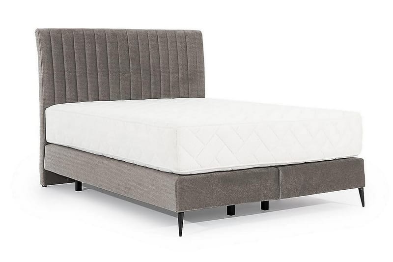 Katsuo Sängpaket Ramsäng 140x200 cm - Grå - Möbler - Säng - Komplett sängpaket