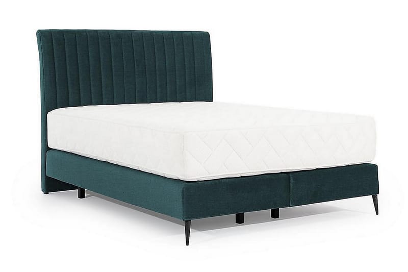 Katsuo Sängpaket Ramsäng 140x200 cm - Mörkblå - Komplett sängpaket - Ramsäng