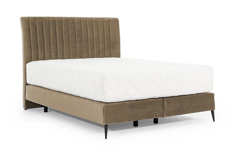 Katsuo Sängpaket Ramsäng 160x200 cm - Beige - Komplett sängpaket - Ramsäng