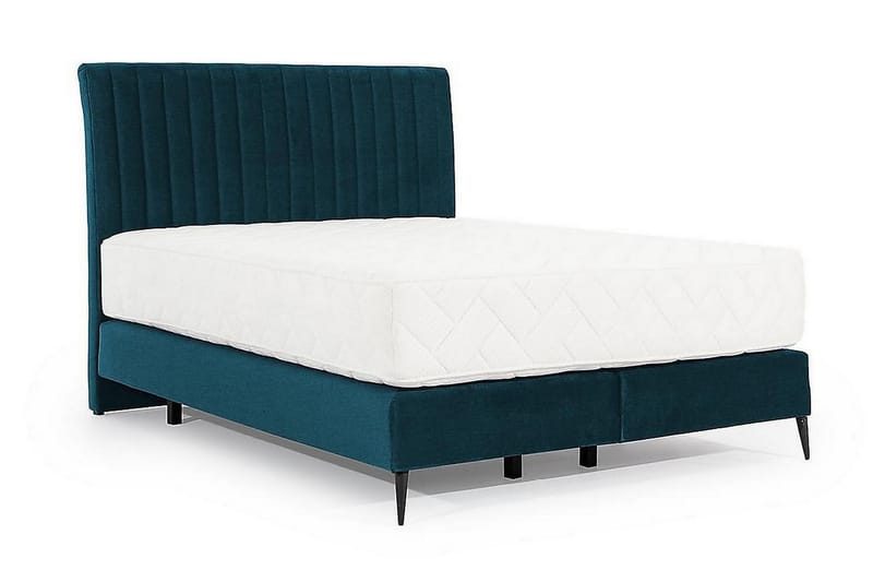 Katsuo Sängpaket Ramsäng 160x200 cm - Blå - Komplett sängpaket - Ramsäng