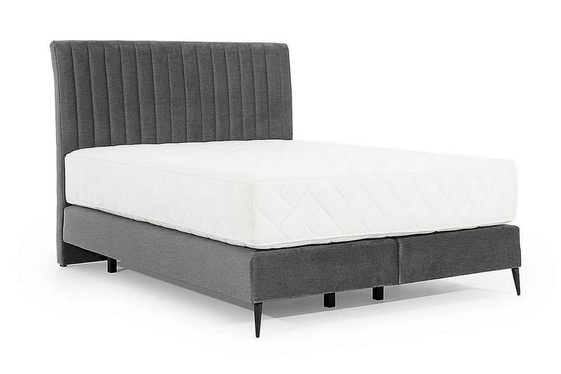 Katsuo Sängpaket Ramsäng 160x200 cm - Grå - Möbler - Säng - Komplett sängpaket