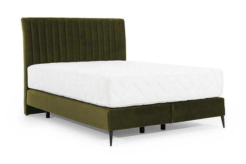 Katsuo Sängpaket Ramsäng 160x200 cm - Mörkgrön - Möbler - Säng - Komplett sängpaket