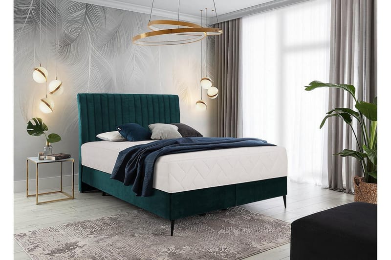 Katsuo Sängpaket Ramsäng 180x200 cm - Blå - Möbler - Säng - Komplett sängpaket