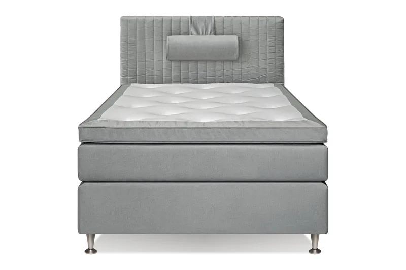 Mega Komplett Sängpaket 140x200 - Ljusgrå - Möbler - Säng - Kontinentalsäng