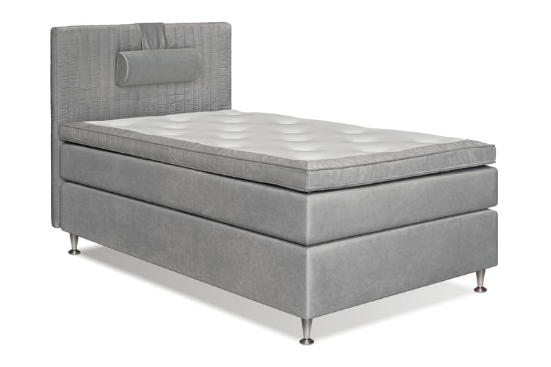 Mega Komplett Sängpaket 140x200 - Ljusgrå - Möbler - Säng - Komplett sängpaket
