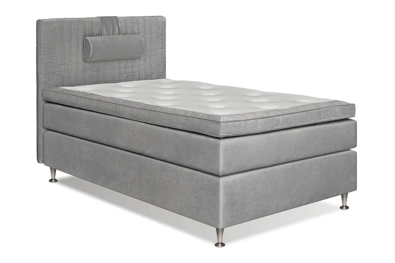 Mega Komplett Sängpaket 140x200 - Ljusgrå - Möbler - Säng - Kontinentalsäng