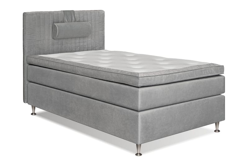 Mega Komplett Sängpaket 140x200 - Ljusgrå - Möbler - Säng - Kontinentalsäng
