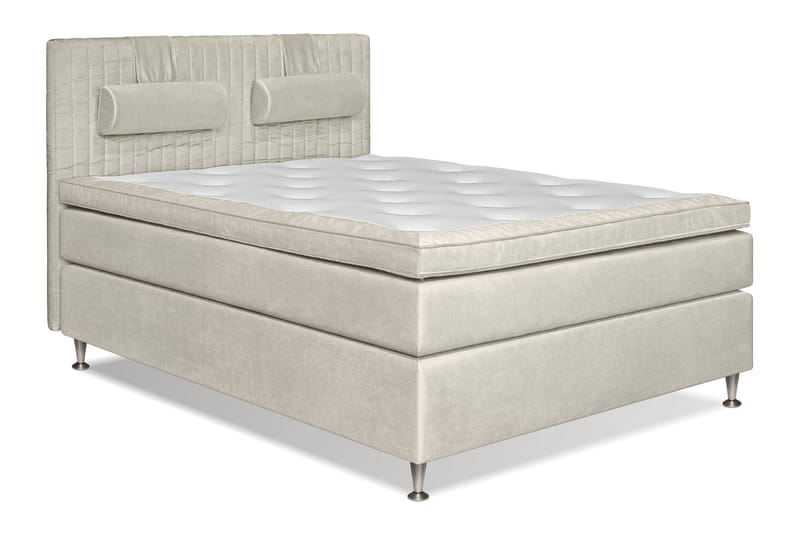 Mega Komplett Sängpaket 160x200 - Beige - Möbler - Säng - Komplett sängpaket
