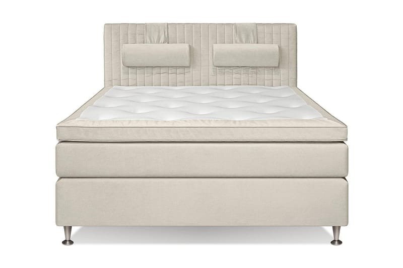 MEGA Kontinentalsäng 160x200 cm - Beige - Möbler - Säng - Komplett sängpaket