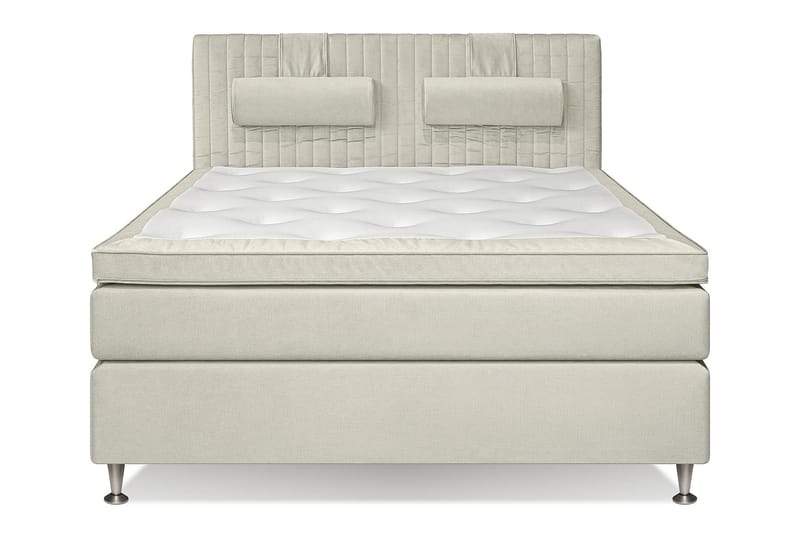 MEGA Kontinentalsäng 160x200 cm - Beige - Möbler - Säng - Komplett sängpaket