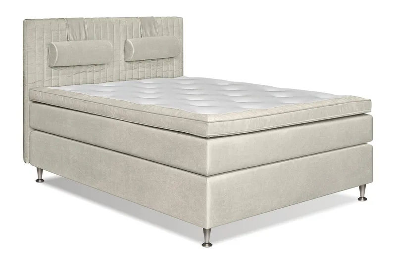 MEGA Kontinentalsäng 160x200 cm - Beige - Möbler - Säng - Kontinentalsäng