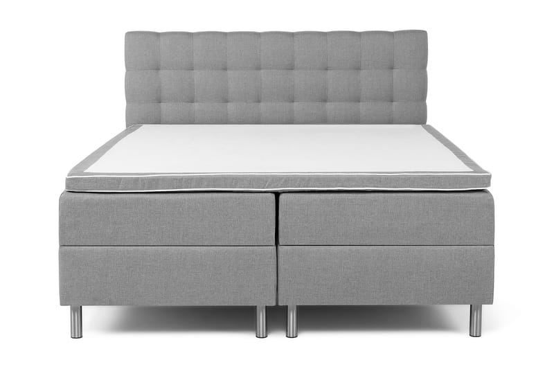 Montana Dubbelsäng med förvaring 160x200 cm - Ljusgrå - Möbler - Säng - Sängar med förvaring - Dubbelsäng med förvaring