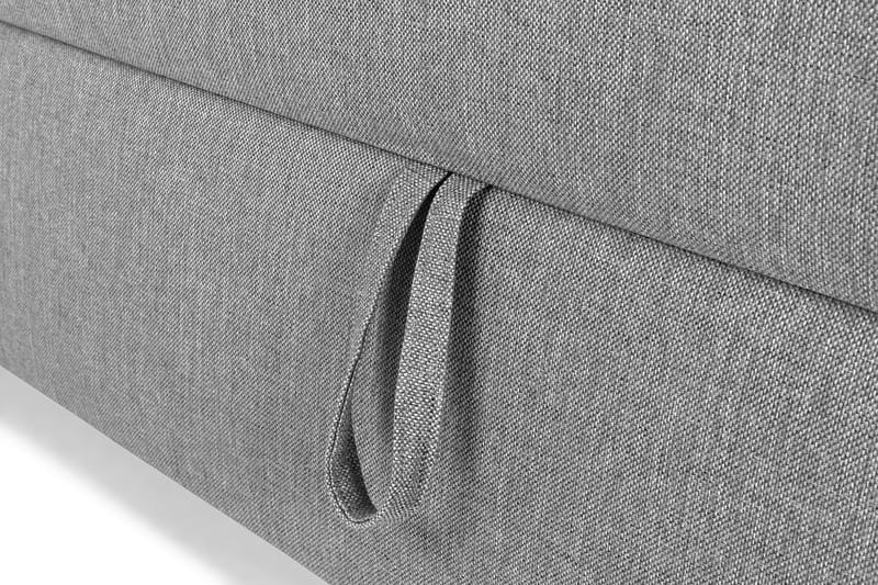 Montana Dubbelsäng med förvaring 160x200 cm - Ljusgrå - Möbler - Säng - Sängar med förvaring - Dubbelsäng med förvaring