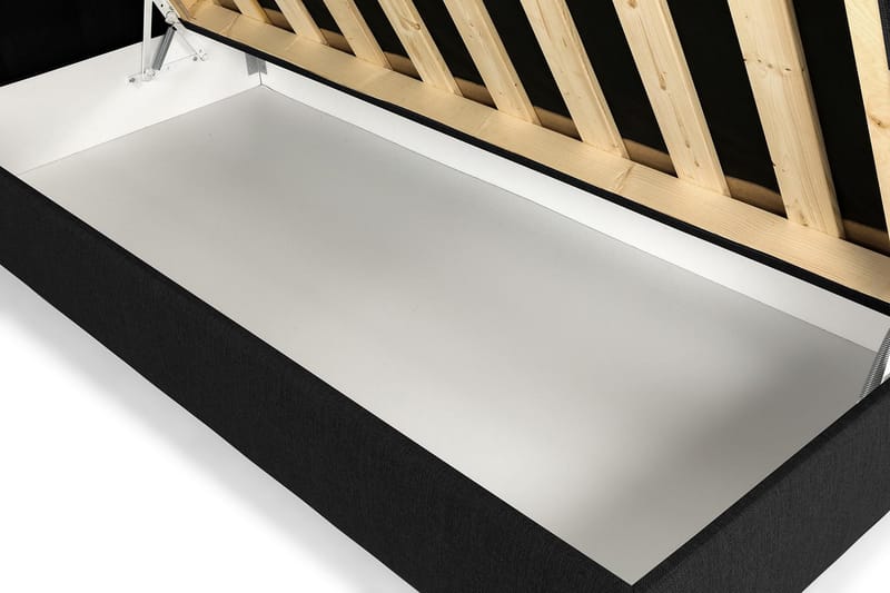 Montana Förvaringssäng 80x200 cm - Mörkgrå - Möbler - Säng - Komplett sängpaket
