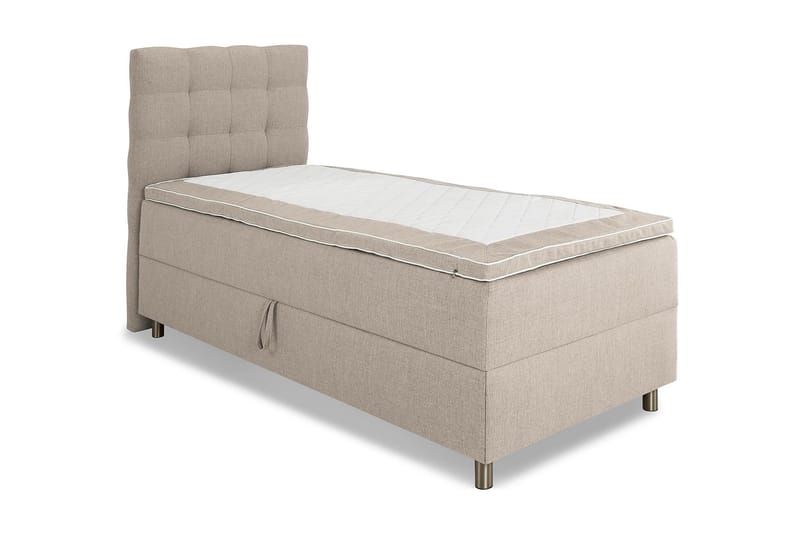 Montana Förvaringssäng 90x200 - Beige - Möbler - Säng - Sängar med förvaring