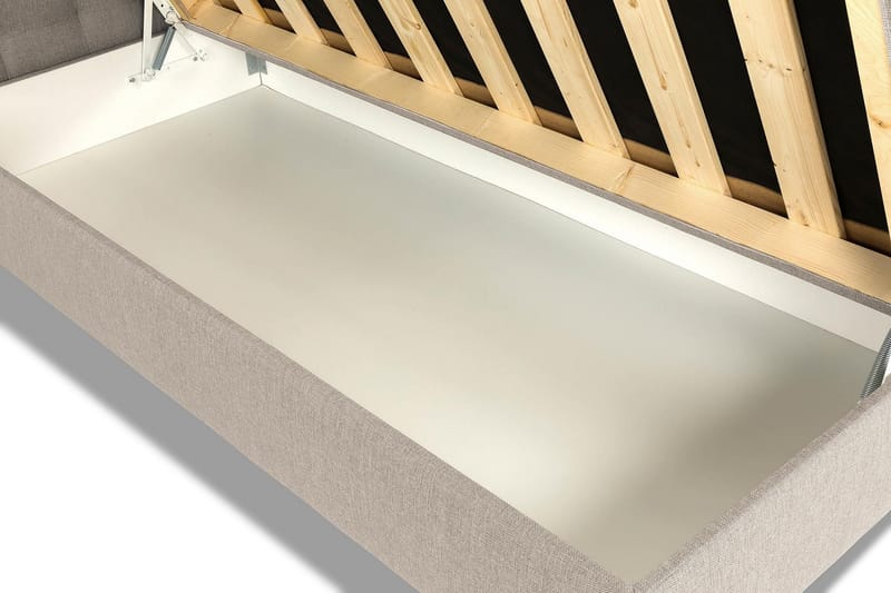 Montana Förvaringssäng 90x200 - Beige - Möbler - Säng - Sängar med förvaring