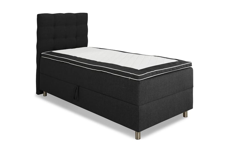 Montana Förvaringssäng 90x200 cm - Mörkgrå - Möbler - Säng - Komplett sängpaket