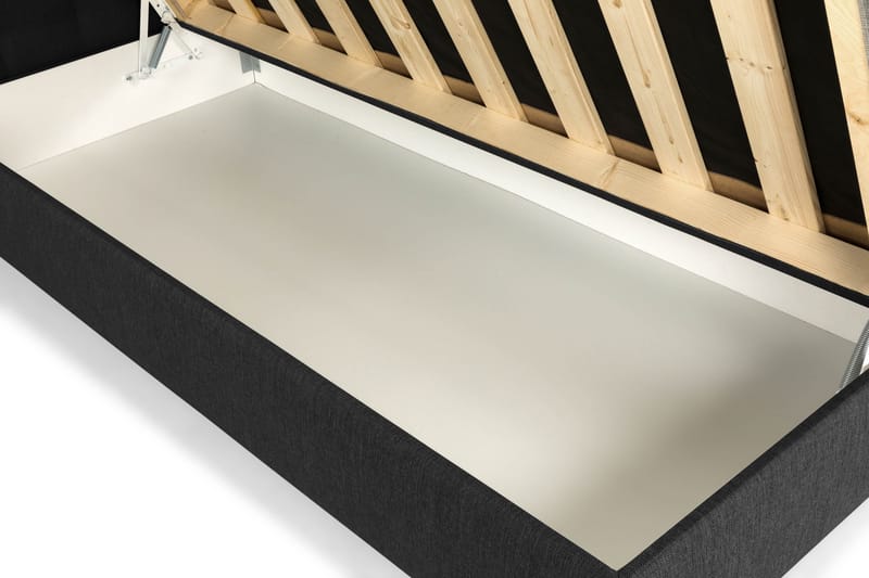Montana Komplett Sängpaket 90x200 - Mörkgrå - Möbler - Säng - Komplett sängpaket