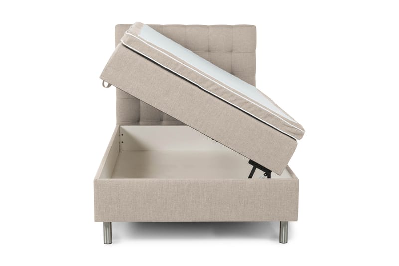 Montana Komplett Sängpaket med Förvaring 120x200 cm - Beige - Möbler - Säng - Sängar med förvaring