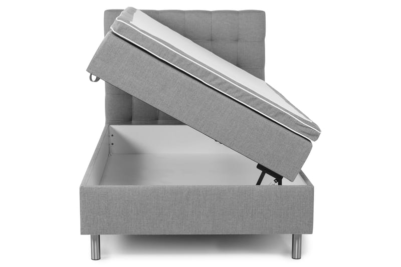 Montana Komplett Sängpaket med Förvaring 120x200 cm - Grå - Möbler - Säng - Komplett sängpaket