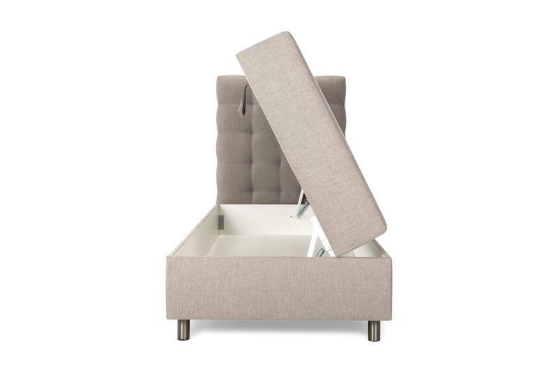 Montana Komplett Sängpaket med Förvaring 90x200 cm - Beige - Möbler - Säng - Sängar med förvaring