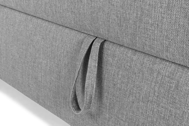 Montana Komplett Sängpaket med Förvaring 90x200 cm - Ljusgrå - Möbler - Säng - Komplett sängpaket