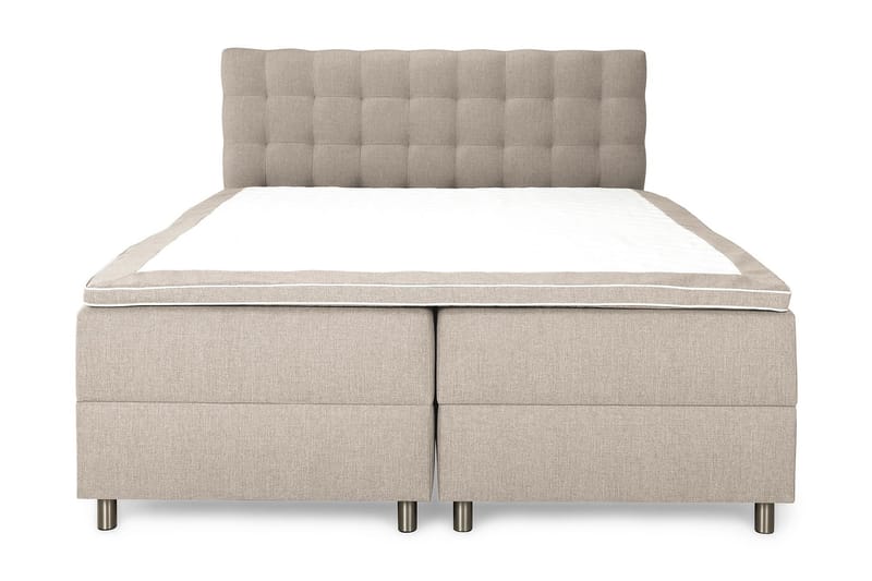 Montana Säng med Förvaring Dubbelsäng 160x200 cm - Beige - Möbler - Säng - Sängar med förvaring