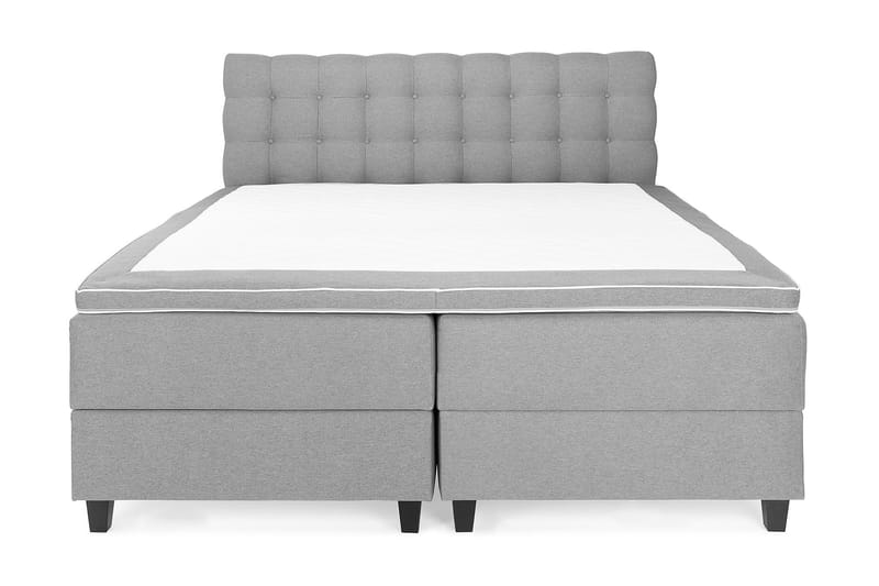 Royal Kontinentalsäng med Förvaring 160x200 cm - Ljusgrå (+Fler val) - Möbler - Säng - Komplett sängpaket