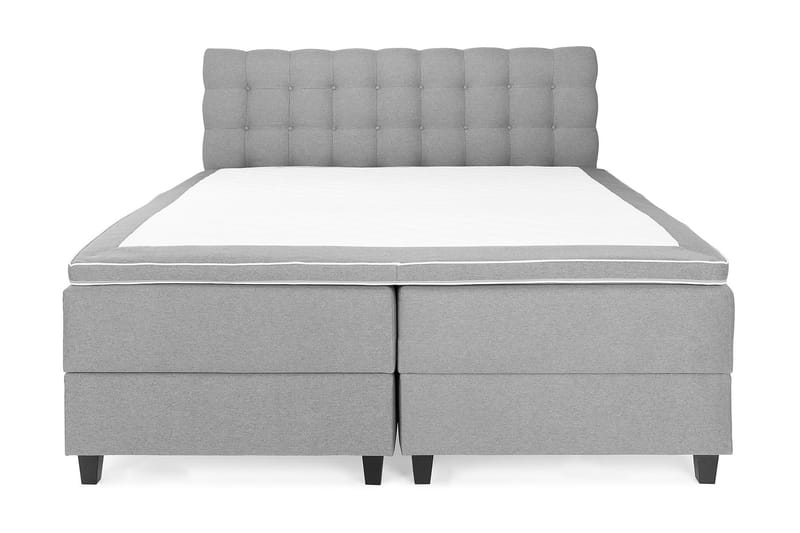 Royal Kontinentalsäng med Förvaring 180x200 cm - Ljusgrå (+Fler val) - Möbler - Säng - Komplett sängpaket