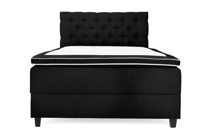 Royal Sängpaket med Förvaring 140x200 cm - Svart (+Fler val) - Komplett sängpaket - Kontinentalsäng